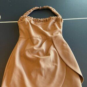 NWT New Elliatt Ilaria Minidress Mocha MSRP 318 Size S